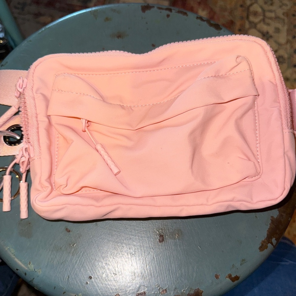 Blush Pink Crossbody Bag Soft and Lightweight